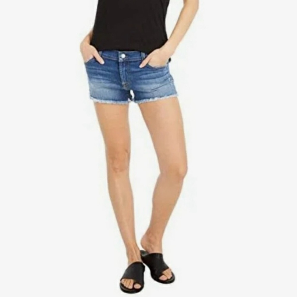 7 For All Mankind Cutoff Jean Shorts Size 28